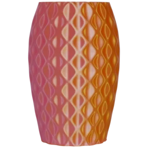vase Krystel-22_rose_or