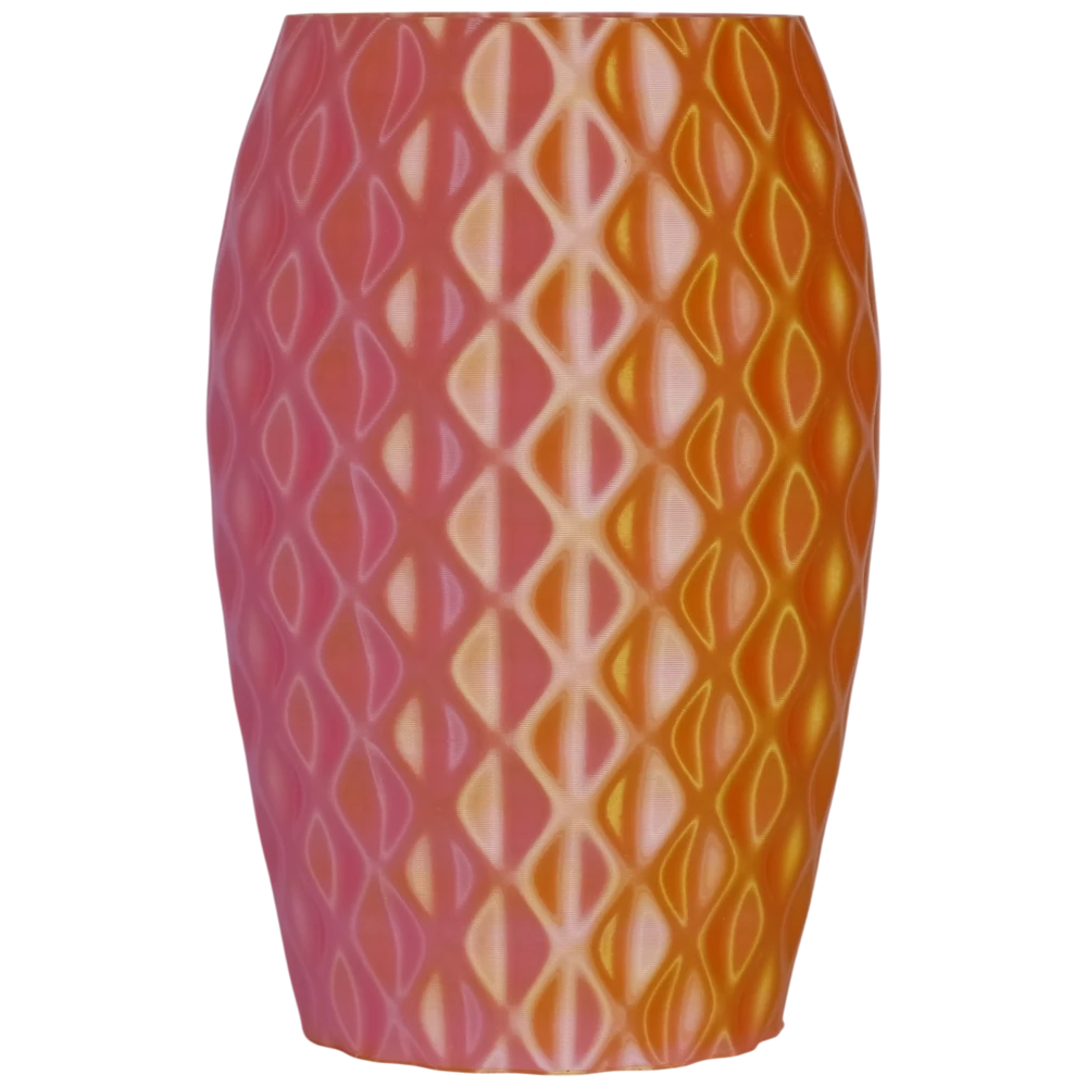 vase Krystel-22_rose_or